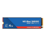 SANDISK 4TB WD Blue SN5100 NVMe SSD - M.2 2280, PCIe Gen 4.0, Internal Solid State Drive - Read Speeds Up to 6,900MB/s, Upgrade Storage for PC/Laptops - WDS400T5B0E