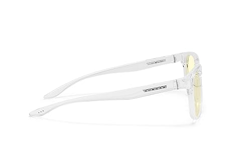 Gunnar Optiks Gunnar - Blue Light Gaming Glasses for Kids 12+ Amber Lens Crystal Frame