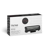 Premium Tone Replacement for Brother TN760 High Yield - Black