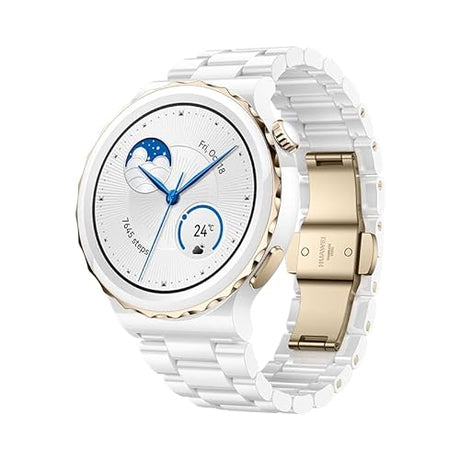 HUAWEI Watch GT 3 Pro 46mm Smartwatch, Titanium Body, Sapphire Watch Dial 43mm GT3 Pro - ceramic