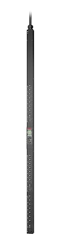 APC NetShelter Switched Rack PDU, 9000 Series, APDU9961, 0U Vertical, 208V, 20A, 3Phase, Input Plug L21-20P, 9.8' Cord