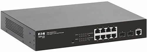 Eaton Electrical - NGS8C2POE-1 - Tripp Lite Series NGS8C2POE-1 Ethernet Switch - 8 Ports - Manageable - Gigabit Ethernet