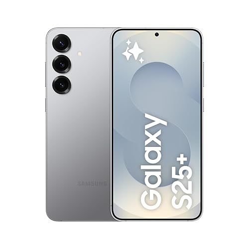Samsung Galaxy S25+ 5G - Silver Shadow, 256GB, AI Smartphone, 6.7 AMOLED Display, 50MP, Cross App, Night Video (Unlocked, CAD Version & Warranty)