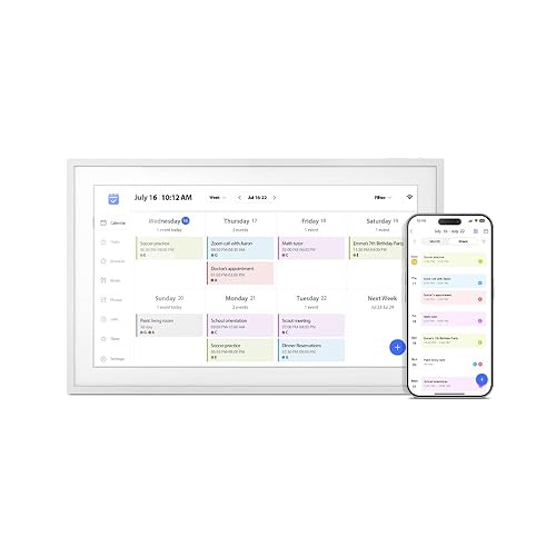 Aluratek 13.3 WiFi ePaper Digital Photo Frame w/Built-in Battery