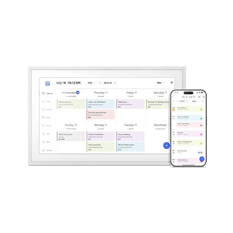 Aluratek 13.3 WiFi ePaper Digital Photo Frame w/Built-in Battery