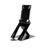 R-Go Riser Duo Tablet and Laptop Stand, 2 in 1 Dual Stand, Ergonomic, Ultra-Thin Aluminum, Adjustable Portable, for 10-22 MacBook/Air Pro/Dell XPS/Lenovo/Tablet, Support up to 11ibs, Black