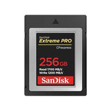 SanDisk Extreme PRO 256GB CFexpress Type-B Memory Card, 1700MB/s Read, 1200MB/s Write