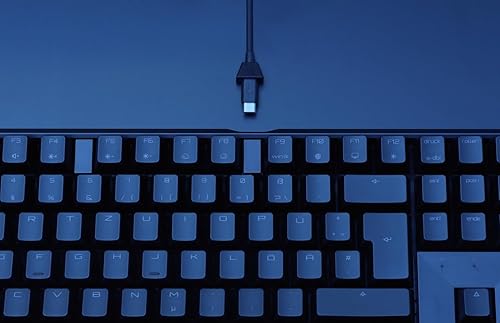 CHERRY MX Board 3.0 S Wired Mechanical Keyboard Aluminum Housing MX Red Silent Switches for Gaming and Office Black
