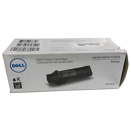 Dell NCH0D Black Toner Cartridge, 1200 Yield