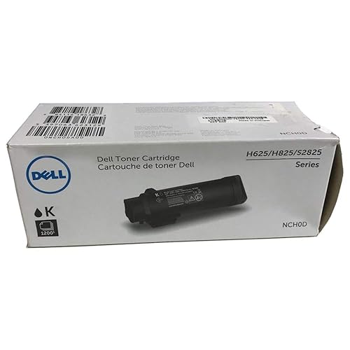 Dell NCH0D Black Toner Cartridge, 1200 Yield