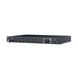 CyberPower PDU41021 Switched PDU, 100-120V, 15A (Derated to 12A), 16 Outlets, 1U Rackmount, 12 Foot Power Cord