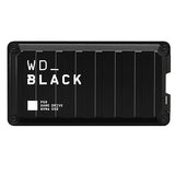 WD_Black 4TB P50-Game Drive Portable External Solid State Drive SSD, Compatible with-Playstation-Xbox, PC, & Mac, Up to 2,000 MB/s - WDBA3S0040BBK-WESN