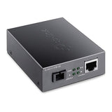 TP-Link TL-FC111PB-20 | 10/100 Mbps WDM SFP to RJ45 Fiber to Ethernet Media Converter with 1-Port PoE | 10/100 Mbps RJ45 Port to 100Base-FX Single-Mode Fiber | Extend Fiber Distance Up to 20 km