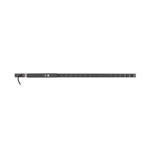 Tripp Lite 1.44kW Metered PDU 15A with Isobar Surge Protection, 3840 Joules, 120V, 16 Outlets Standard NEMA 5-15R, 15 ft. Power Cord (L5-30P), 0U Vertical Rackmount, 2-Year Warranty (PDUMV15-ISO) 15 Amps