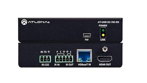 Atlona AT-UHD-EX-70C-RX HDMI Receiver w/IR and RS232