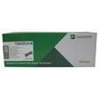 Lexmark Cyan Return Program Toner Cartridge for US Government, 8000 Yield (72K00CG)