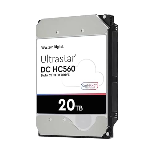 WD Ultrastar DC HC560 WUH722020BL5204 20 TB Hard Drive - 3.5 Internal - SAS (12Gb/s SAS) - 7200rpm - 4Kn Format - 5 Year Warranty