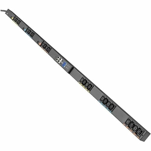 Eaton Electrical - EVMA2120A - Eaton 3-Phase Managed Rack PDU G4, 120/208V, 24 Outlets, 16A, 5.8kW, L21-20 Input, 10 ft.