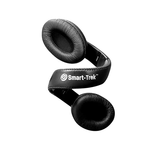 Hamilton Buhl Smart-Trek Headphone || 3.5mm TRRS Plug, Durable and Comfortable, Black (ST1BK)