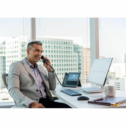 Poly CCX 600 IP Phone - Corded - Corded/Cordless - Bluetooth, Wi-Fi - Desktop - Black - TAA Compliant - 24 x Total Line - VoIP - 7 LCD - IEEE 802.11a/b/g/n - 2 x Network (RJ-45) - PoE Ports