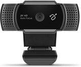 Aluratek 2K Ultra HD Webcam with Auto Focus (AWC2KF), Black