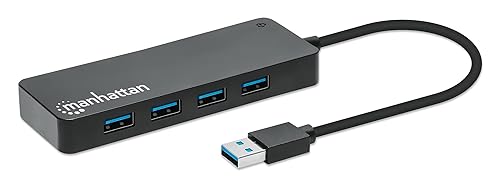 Manhattan 7-Port USB Hub A Male A Female 5Gbit/s Black