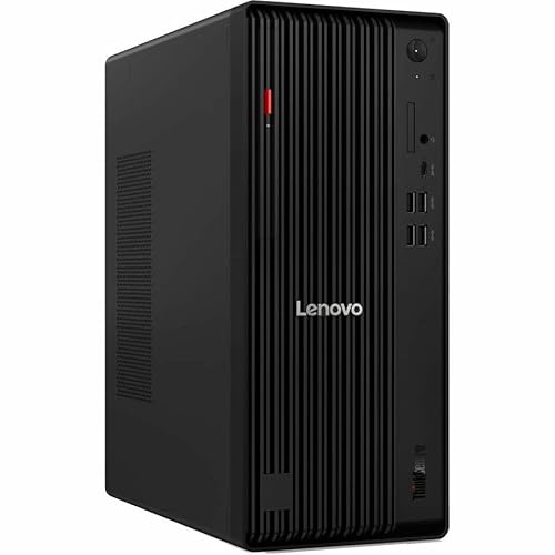 Lenovo ThinkCentre M70t Gen 6 12YH001MUS Desktop Computer - Intel Core Ultra 7 2nd Gen 265 - vPro Technology - 16 GB - 512 GB SSD - Tower - Black - Intel Q870 Chip - Windows 11 Pro - Intel DDR5 SDRAM