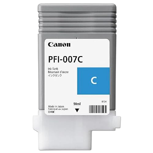 Canon PFI-007C Original Ink Cartridge - Dye Cyan