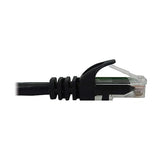 Tripp Lite Cat6a 10G Ethernet Cable, Snagless Molded UTP Network Patch Cable (RJ45 M/M), Black, 6 inches / 15.2 Centimeters, Manufacturer's Warranty (N261-06N-BK)
