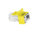 Tripp Lite Universal RJ45 Lock Insert, Yellow, 10 Pack (N2PLUG-010-YW)