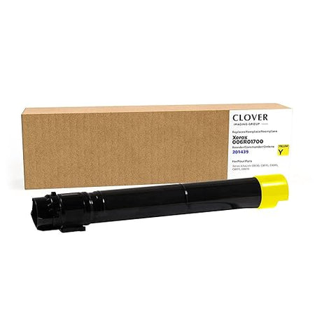 Clover Remanufactured Toner Cartridge Replacement for Xerox 006R01700 | Yellow