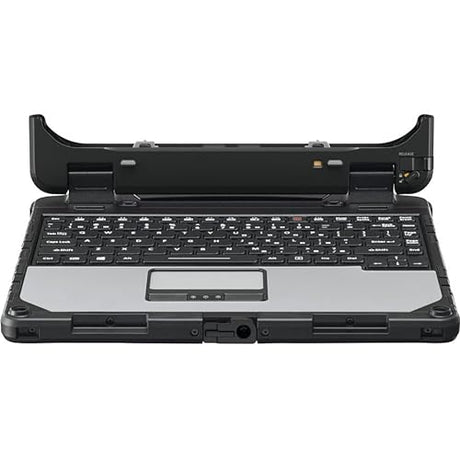 Panasonic Premium Keyboard - 87 Key - English (US) - Notebook, Tablet, Vehicle Dock, Docking Station - TouchPad - PC - Black, Silver