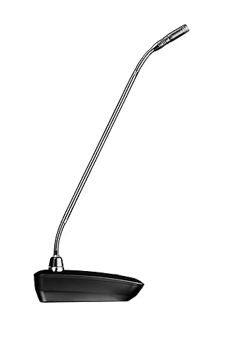 Shure ULXD8 Wireless Desktop Base Transmitter, Black - Gooseneck Microphone Sold Separately, Designed for MX405, MX410(DF), and MX415(DF) Mics | G50 Band (ULXD8=-G50) Black G50 Band (470 – 534 MHz)