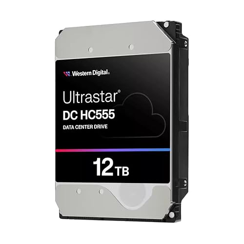 WD Ultrastar DC HC555 Hard Drive Data Centre 12 TB Internal 3.5 Inches (8.9 cm)