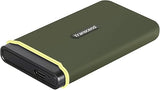Transcend 2TB USB 3.2 Gen 2x2 USB Type-C ESD380C Portable SSD Solid State Drive TS2TESD380C, Green
