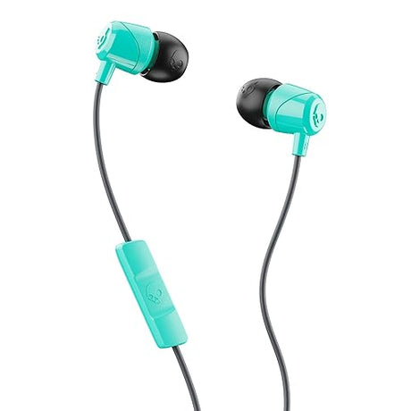 Skullcandy Jib In-Ear Wired Earbuds, Noise Isolating Sound, Microphone, Works with Bluetooth Devices and Computers – Miami