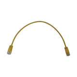 Tripp Lite Cat6a 10G Ethernet Cable, Snagless Molded Slim UTP Network Patch Cable (RJ45 M/M), Yellow, 1 Foot / 0.3 Meters, Manufacturer's Warranty (N261-S01-YW)