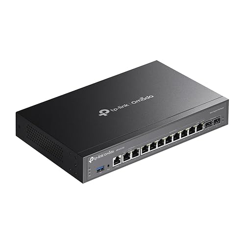 TP-Link Omada ER7412-M2 Multi-Gigabit VPN Router | Quad-core | 2X 2.5G Ports | 1x USB 3.0 Port