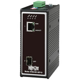 Tripp Lite Industrial Heavy-Duty Network Copper Ethernet to Fiber Optic SFP Transceiver Media Converter Extender, SFP to RJ45, 10/100/1000 Mbps, IP30 House, DC Power, 2-Year Warranty (N785-I01-SFP-D) Industrial Housing Open SFP / DC Power Variable