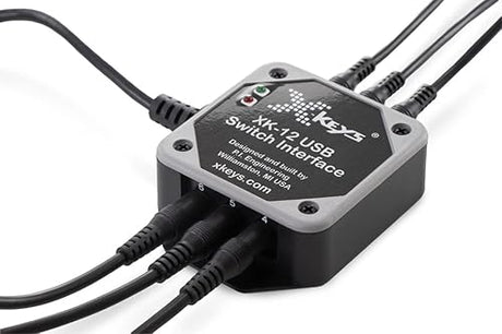 X-keys USB Programmable Switch Interface for 6-12 Switches (XK-12) Made in USA