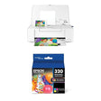 Epson PictureMate PM-400 Wireless Compact Colour Photo Printer with Ink Printer and Ink