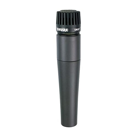 Shure SM57 Professional XLR Dynamic Microphone – Cardioid Mic for Instruments, Amplifiers, Drums & Live Performance Recording (SM57-LC)