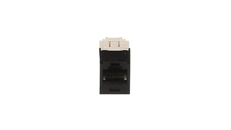 Panduit Mini-Com TX6 Plus Giga-Channel Cat6 Jack, Black CJ688TGBL