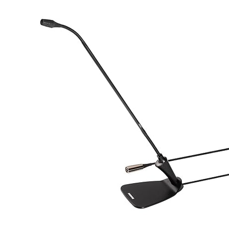 Shure CVG18D-B/C 18 Gooseneck Condenser Microphone with Integrated Desktop Base, inch 18-inch Gooseneck Mic with Desktop Base