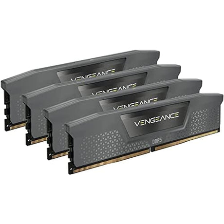 CORSAIR VENGEANCE DDR5 RAM 64GB (4x16GB) 5600MHz CL36 AMD EXPO iCUE Compatible Computer Memory - Gray (CMK64GX5M4B5600Z36)