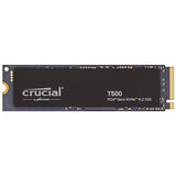 Crucial T500 500GB Gen4 NVMe M.2 Internal Gaming SSD, Up to 7200MB/s, Laptop & Desktop Compatible + 1mo Adobe CC All Apps - CT500T500SSD8 500GB T500