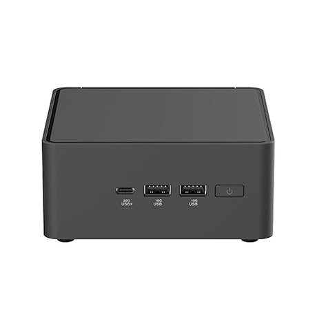 ASUS NUC 15 Pro Tall Barebones Mini PC with Intel Series 2 Core Ultra 7 255H, up to 96GB DDR5 RAM, Dual Storage, Thunderbolt™ 4, Wi-Fi 7 & Bluetooth 5.4, Toolless Chassis Access, VESA Mount Included