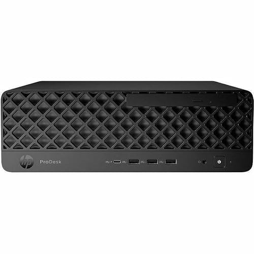 HP ProDesk 4 G1i Desktop Computer - Intel Core Ultra 7 15th Gen 265 - vPro Technology - 16 GB - 512 GB SSD - Small Form Factor - Jack Black - Smart Buy - Intel Q870 Chip - Windows 11 Pro 64-bit - Inte