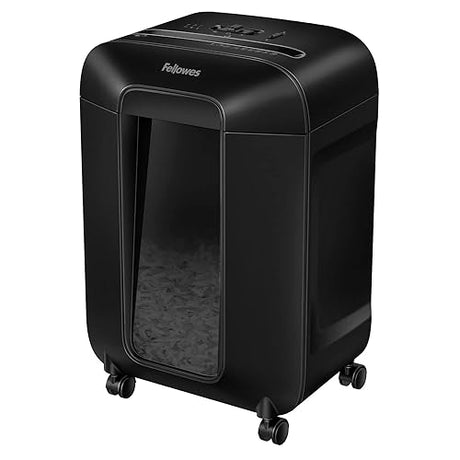 Fellowes LX85 10-Sheet, P4 Cross-Cut Home Office Paper Shredder with SafeSense