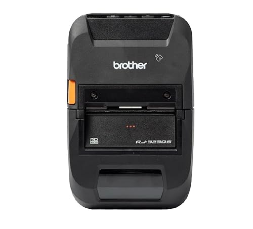 Brother RJ3230BL Portable 3 Direct Thermal Receipt/Label Printer
